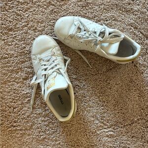 Adidas Stan Smith Sneakers, gold detail